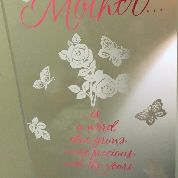 🥰🌺 Mother’s Day 💐💝 🎁💗 Glass Sentiment Plaque - Picture 3 of 6